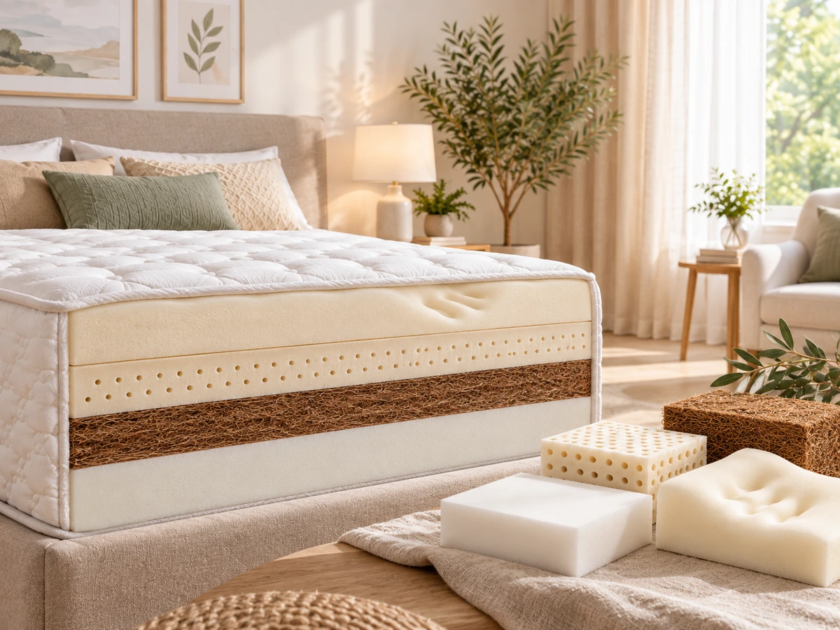 Наполнители матрасов: ППУ, латекс, кокос и memory foam