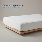 Наматрасник Аквастоп ХБ с бортами Классик &mdash; Основа и исполнение
