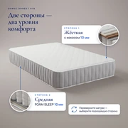 Матрас Оникс Эффект H18 &mdash; Стороны и установка