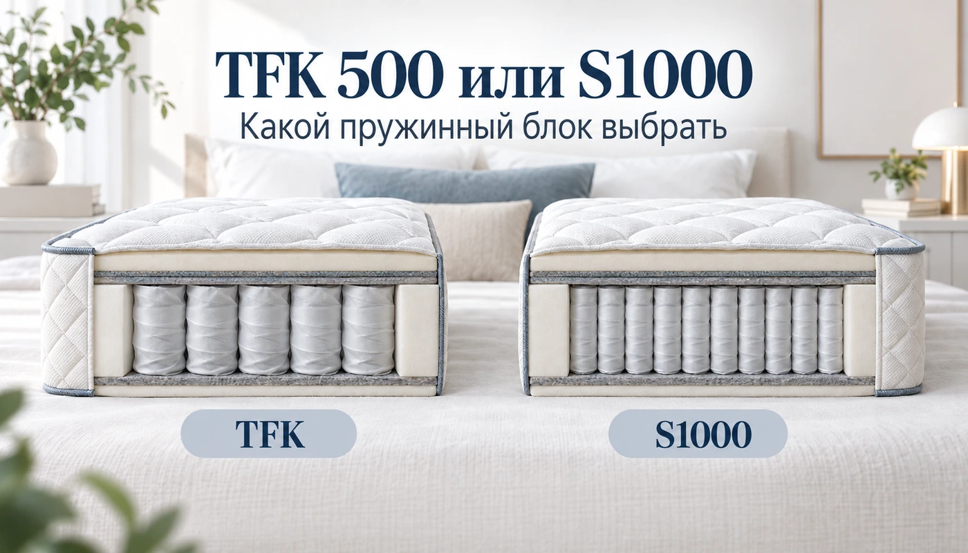 TFK и S1000 &mdash; сравнение независимых пружинных блоков